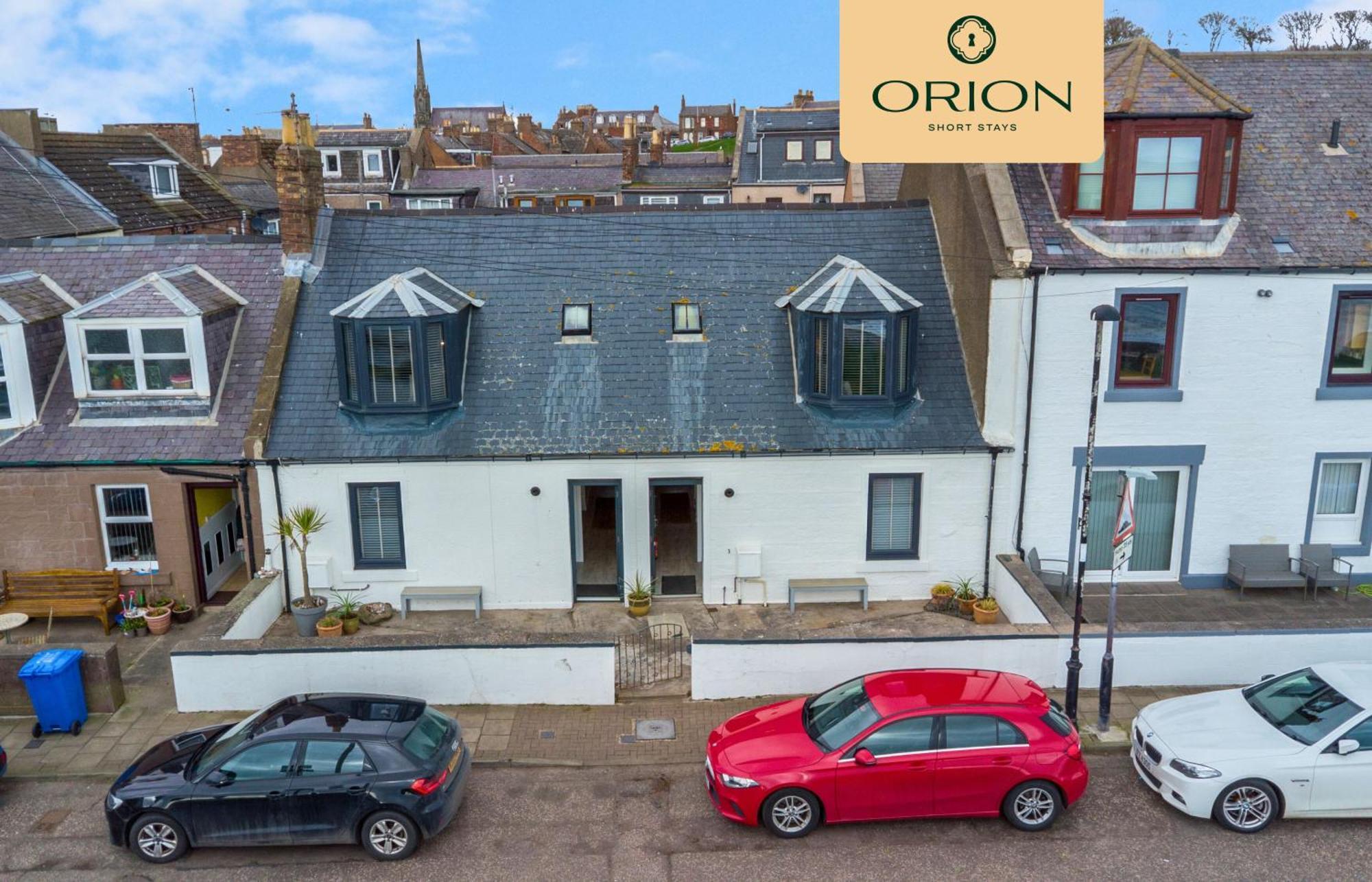 Holiday home Creel No 4, Panoramic Sea Views, Front Access, Free Parking, Fully Equipped, 2mins To Pier, Walking Trail At The Cliffs, Long Rates And Reduced Price Guaranteed - Only By Orion Short Arbroath